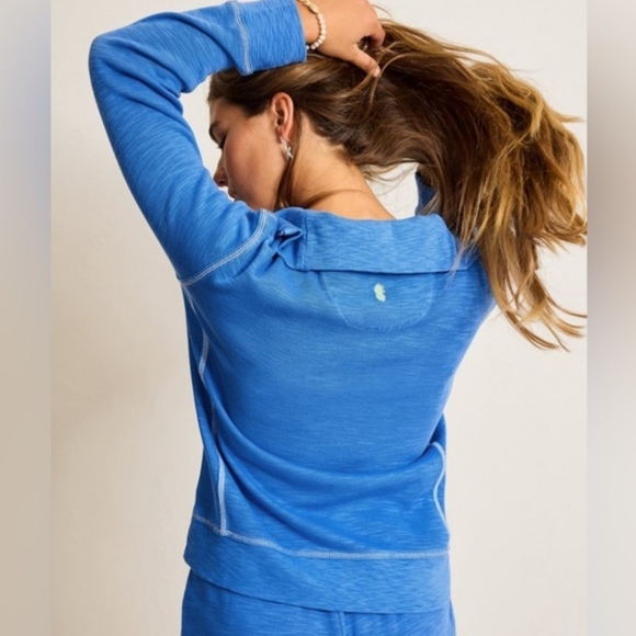 Tommy Bahama Tobago Bay Half Zip - Picture 3 of 9